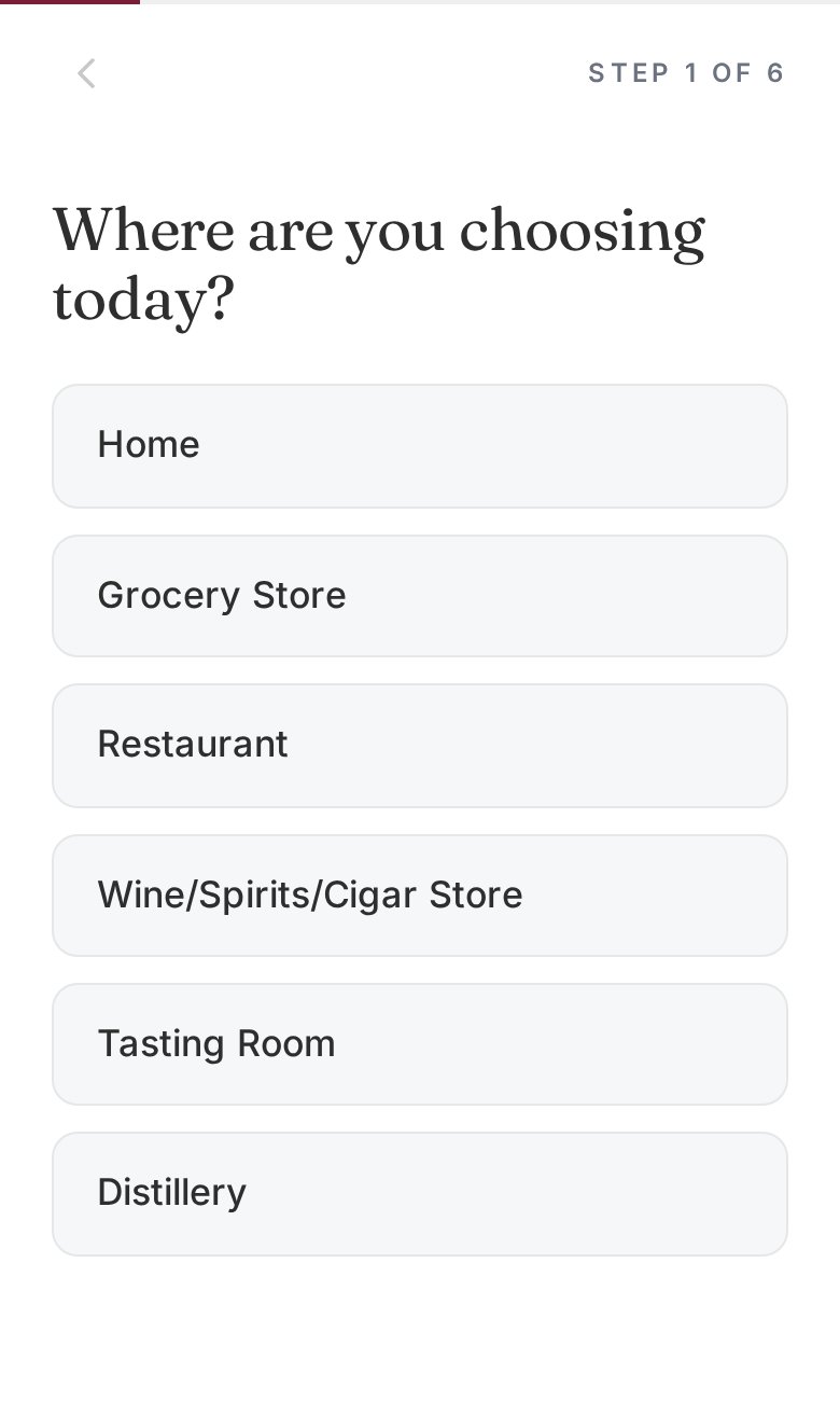 Pair It & Share It asking where you're choosing wine today